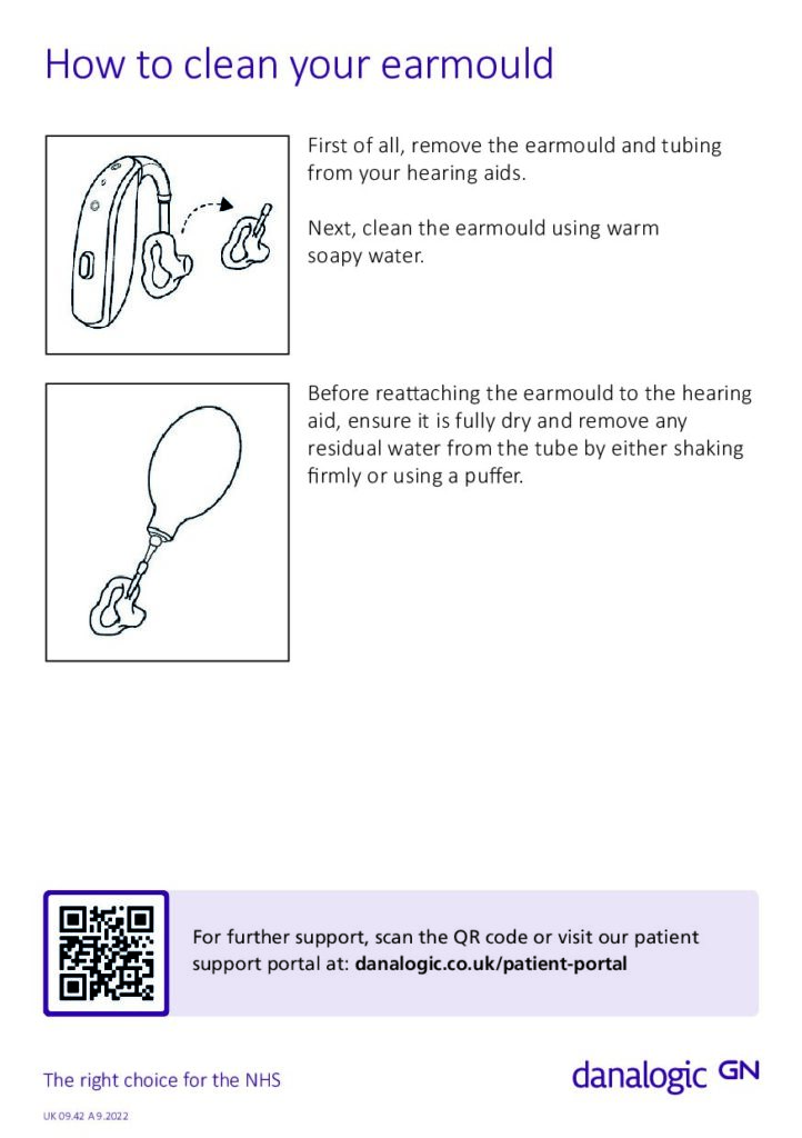 How to clean your ear moulds
