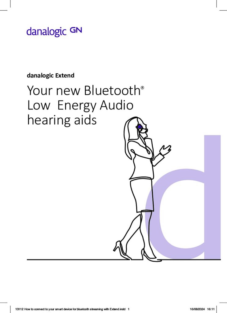 How to connect to your smart device for Bluetooth streaming with danalogic Extend