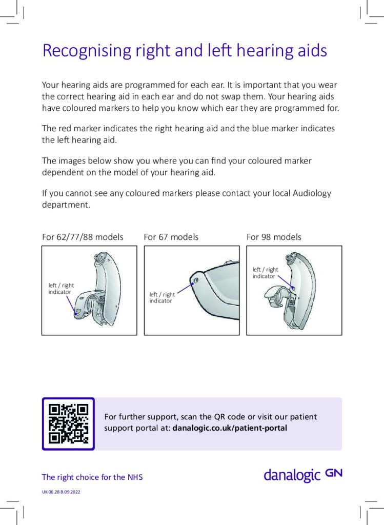 How to recognise the right and left Ambio Smart hearing aids