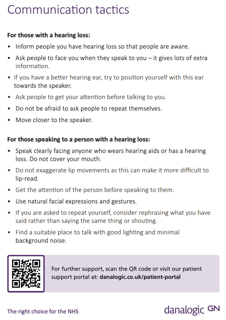 Communication tactics – Extend