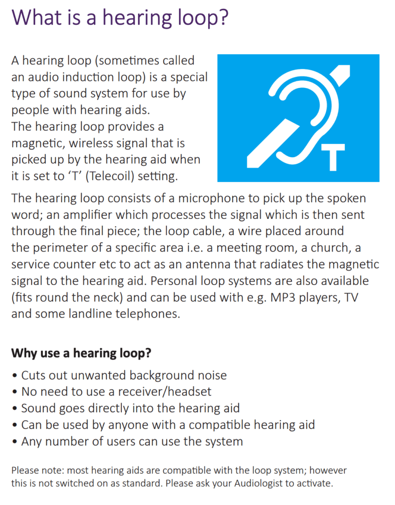 How a hearing loop works – Extend