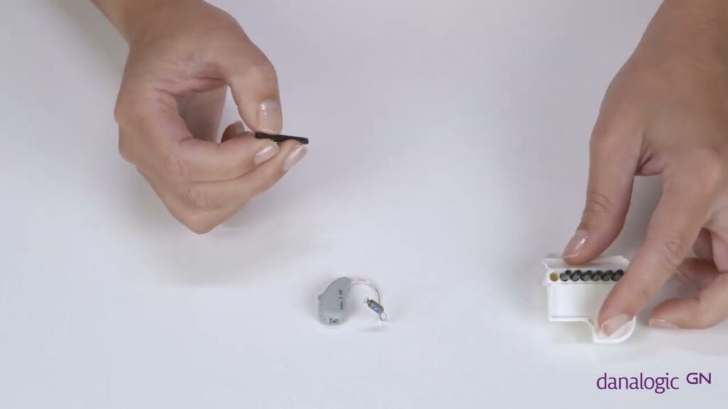how to change the wax guard on your Danalogic hearing aids