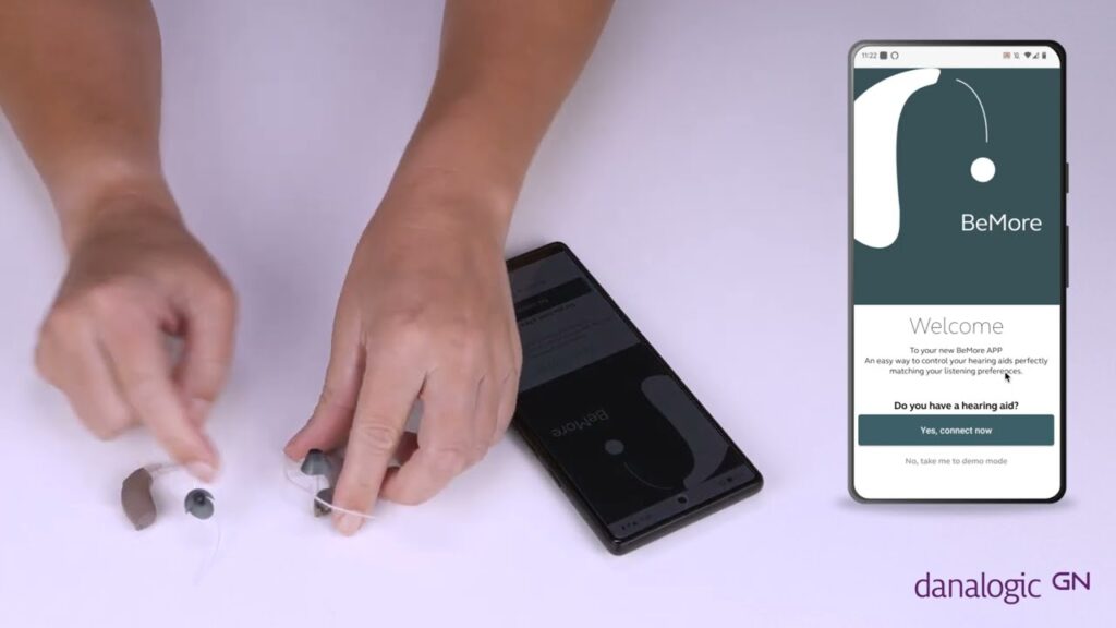 How to connect your danalogic Ambio Smart hearing aids to BeMore app on Android devices