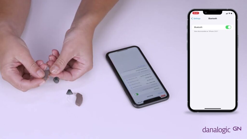 How to connect your danalogic Ambio Smart hearing aids to BeMore app oniOS devices