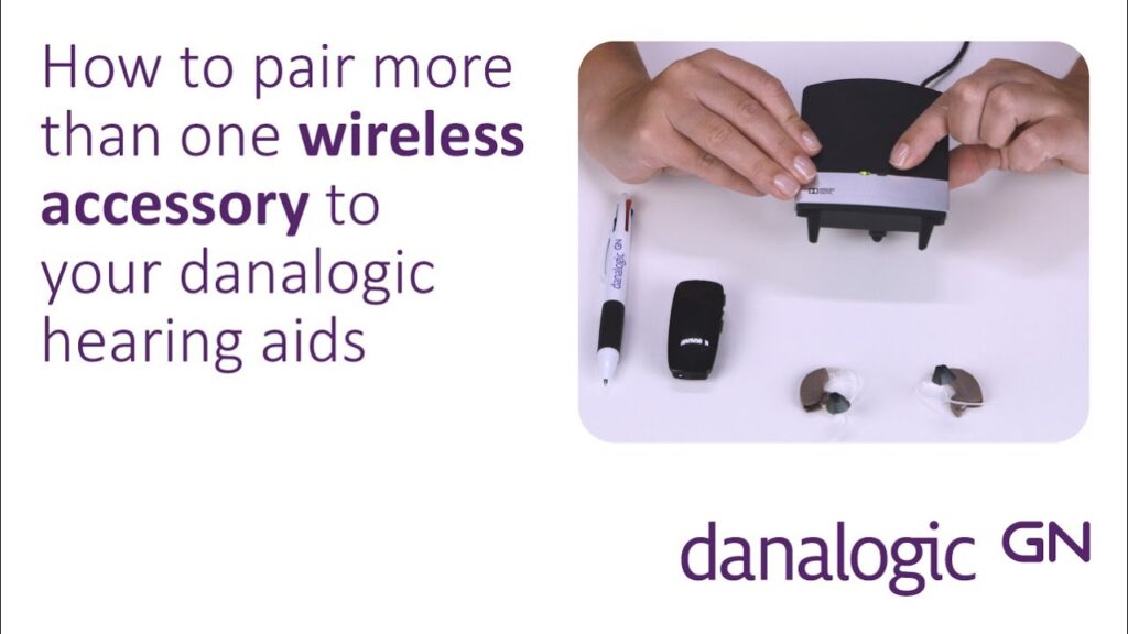 How to pair more than one wireless accessory to your danalogic hearing aids