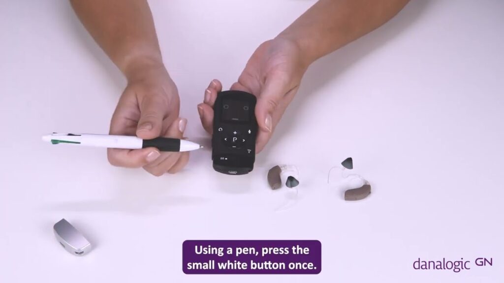 How to pair the Remote Control 2 to danalogic Ambio and Ambio Smart hearing aids