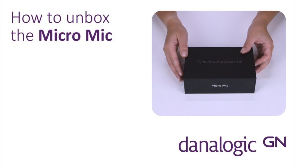 How to unbox your Micro Mic and the contents included