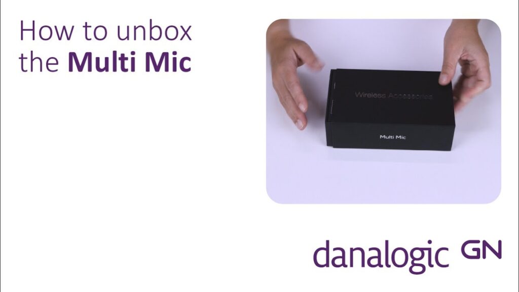 How to unbox your Multi Mic and the contents included