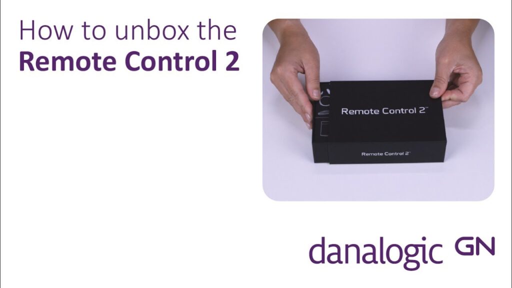 How to unbox your Remote Control 2 and the contents included