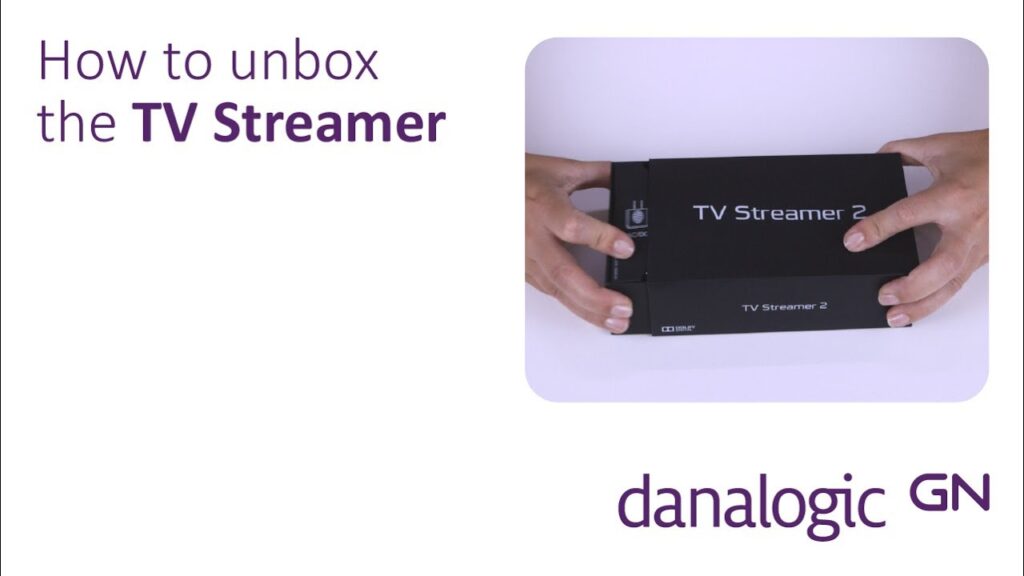 How to unbox your TV Streamer and the contents included