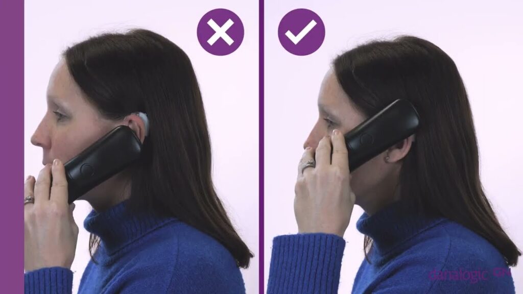 how to use a telephone with your Danalogic hearing aids